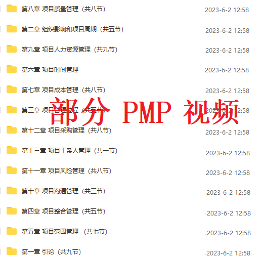 PMP视频2