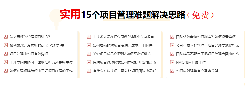项目管理技巧